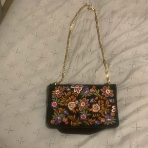 Aldo embroidered crossbody bag